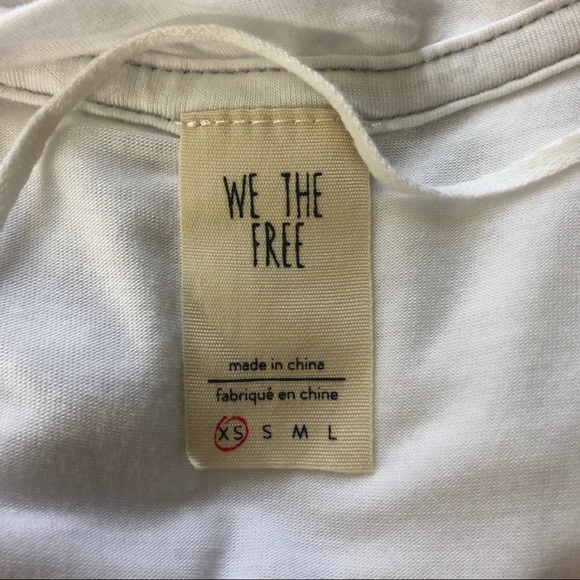 Free People The It Muscle White Sleeveless Tank Top Sz XS - Picture 12 of 14